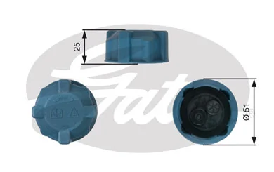 Do koszyka Pokrywa (korek) zbiornika wyrównawczego Alfa Romeo 156  932