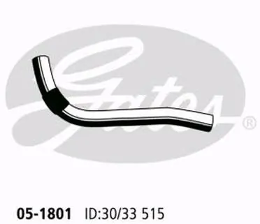 Przewód (króciec) chłodnicy górny Toyota Corolla R10