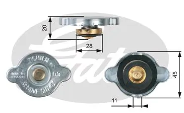 Pokrywa (korek) chłodnicy do Infiniti FX  S50