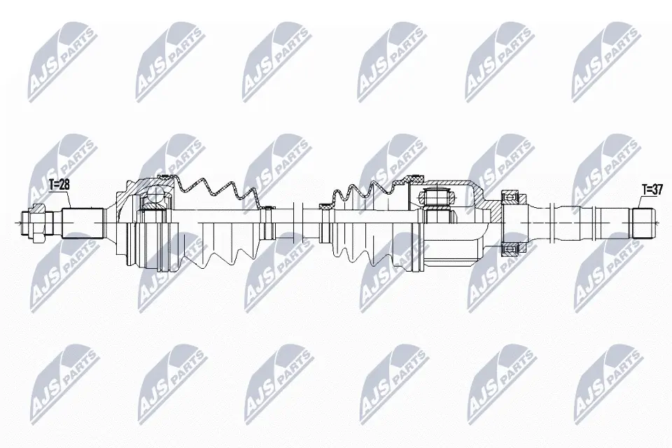 Półoś napędowa przednia prawa Opel 9809527980 cena, od 62,99 USD