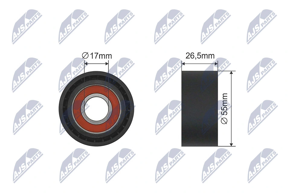 Rolka napinacza paska napędowego Peugeot 301