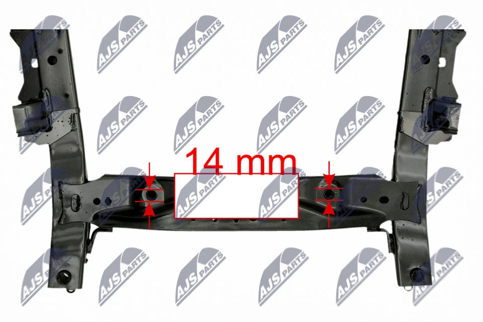 Korpus osi przedniej Renault LODGY minivan (JS) (2012 - 2026) cena, od 162,32 USD