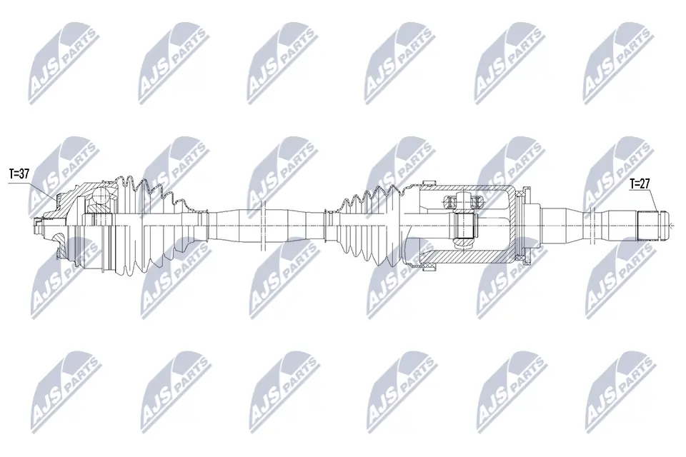 Półoś napędowa przednia prawa BMW X5 G05, F95