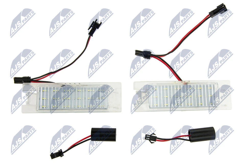 Lampa oświetlenia tylnej tablicy rejestracyjnej Opel Corsa E