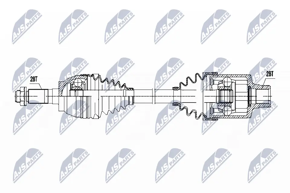 Półoś napędowa przednia prawa Mazda 5 1 CR