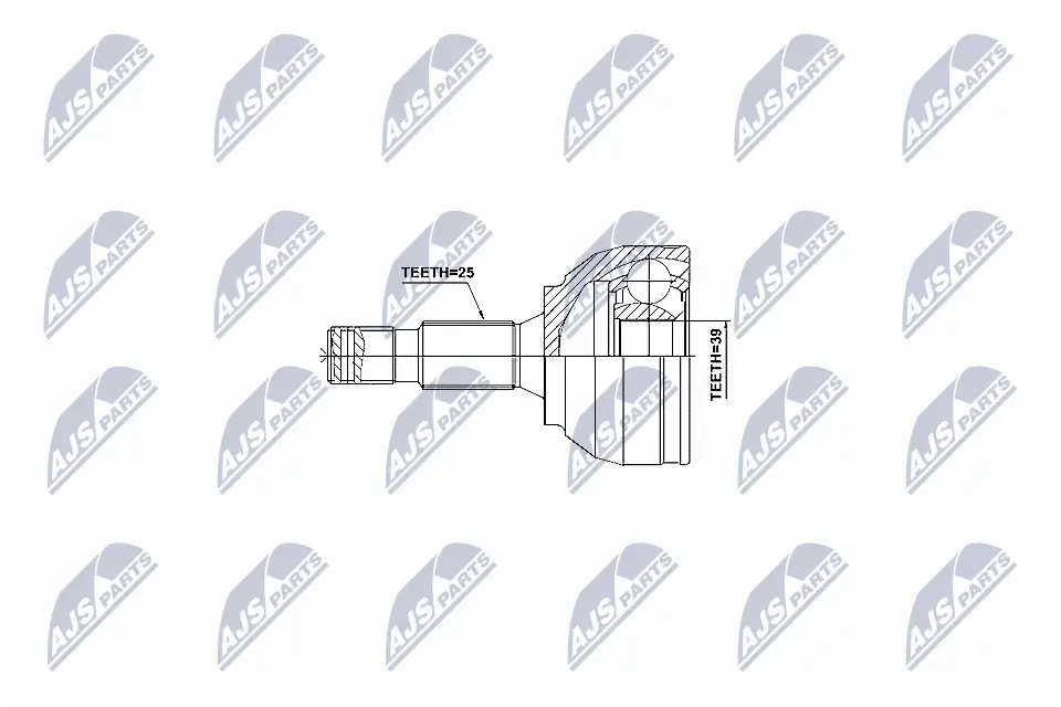 Przegub homokinetyczny wewnętrzny przedni prawy Peugeot 308 I hatchback (4A, 4C) (2007 - 2014) cena, od 48,97 USD