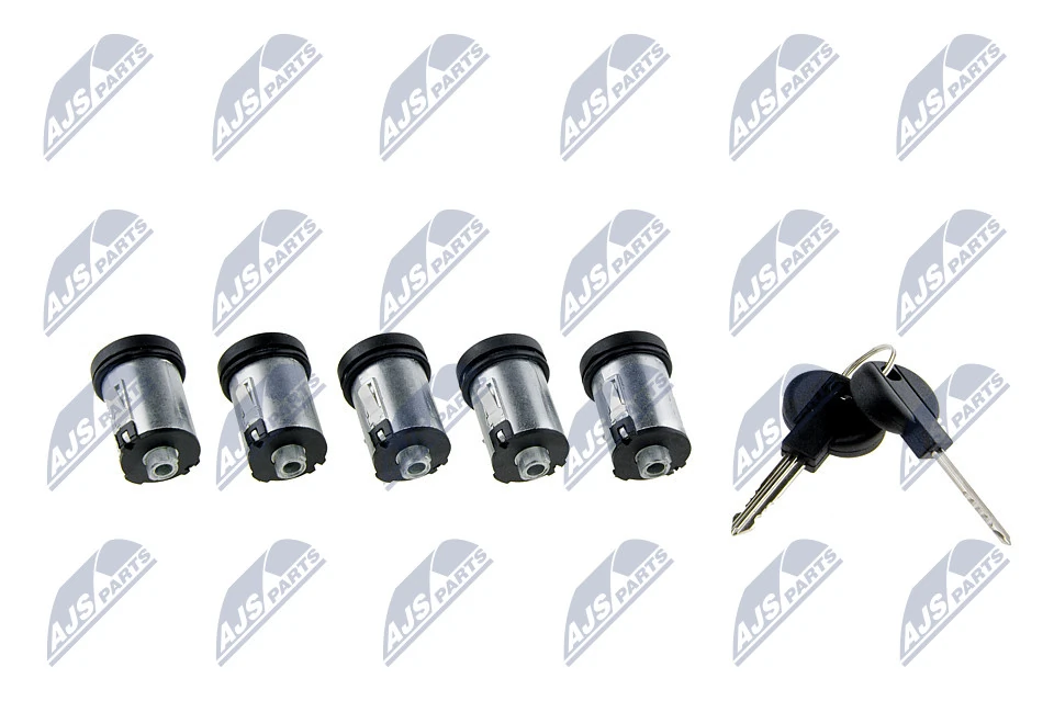 Zestaw wkładek zamków do Citroen C5  III  RW