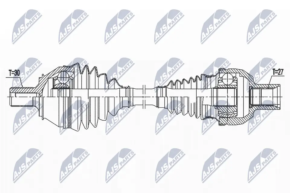 Półoś napędowa przednia prawa Mercedes A hatchback (W177) (2018 - 2026) cena, od 120,40 USD