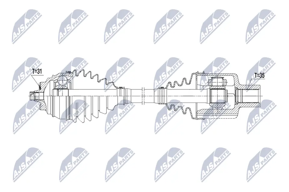 Półoś napędowa przednia prawa Mini COUNTRYMAN kombi (F60) (2016 - 2026) cena, od 167,28 USD