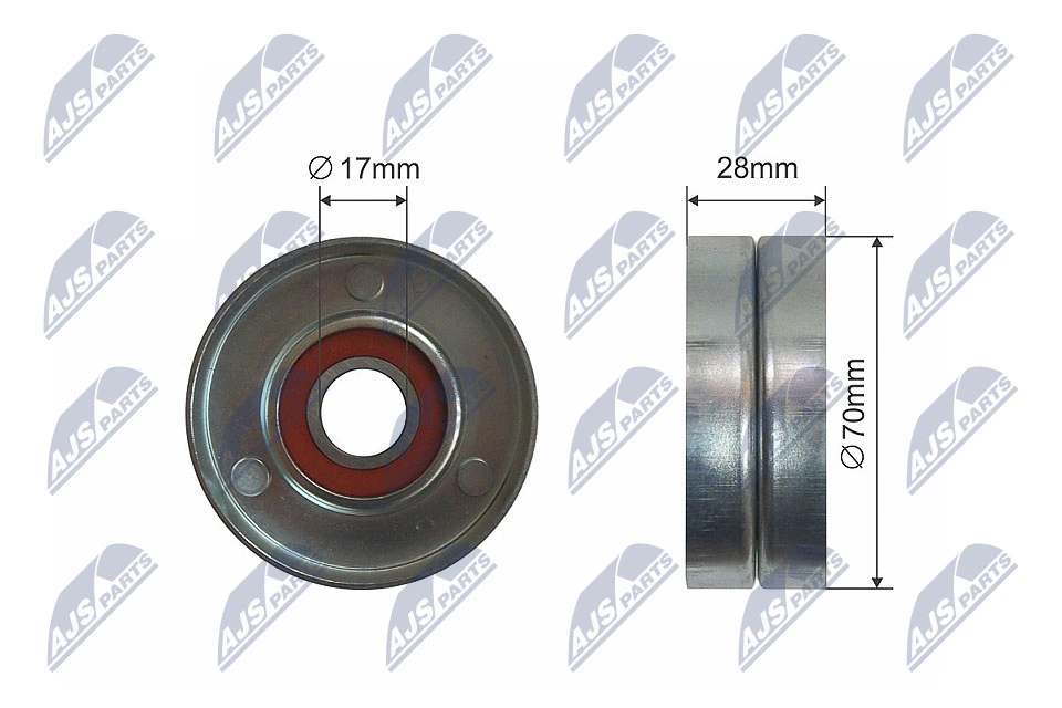 Rolka napinacza paska napędowego Hyundai Santa Fe I SUV (SM) (2000 - 2006) cena, od 18,92 USD