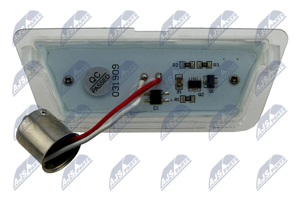 Lampa oświetlenia tylnej tablicy rejestracyjnej do Opel Astra G F48, F08