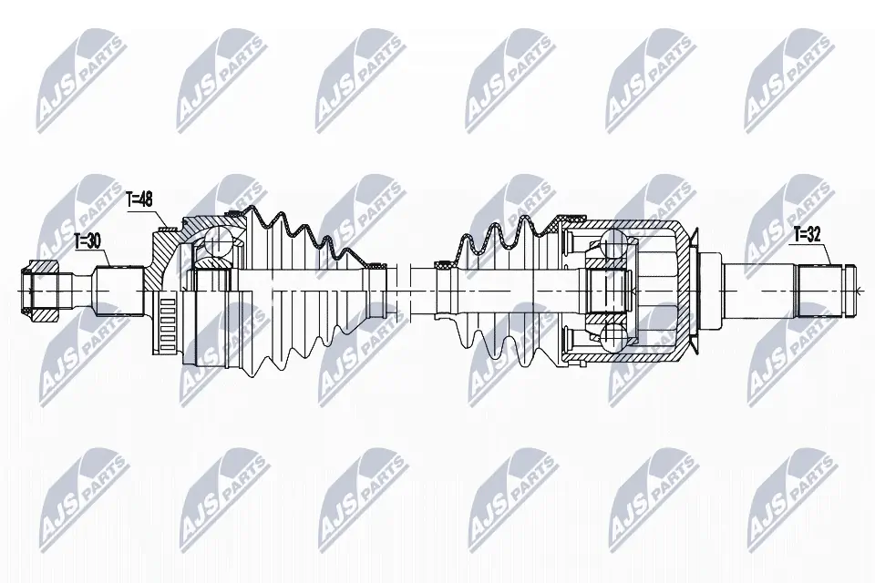 Półoś tylna Mercedes ML/GLE SUV (W163) (1998 - 2005) cena, od 68,43 USD
