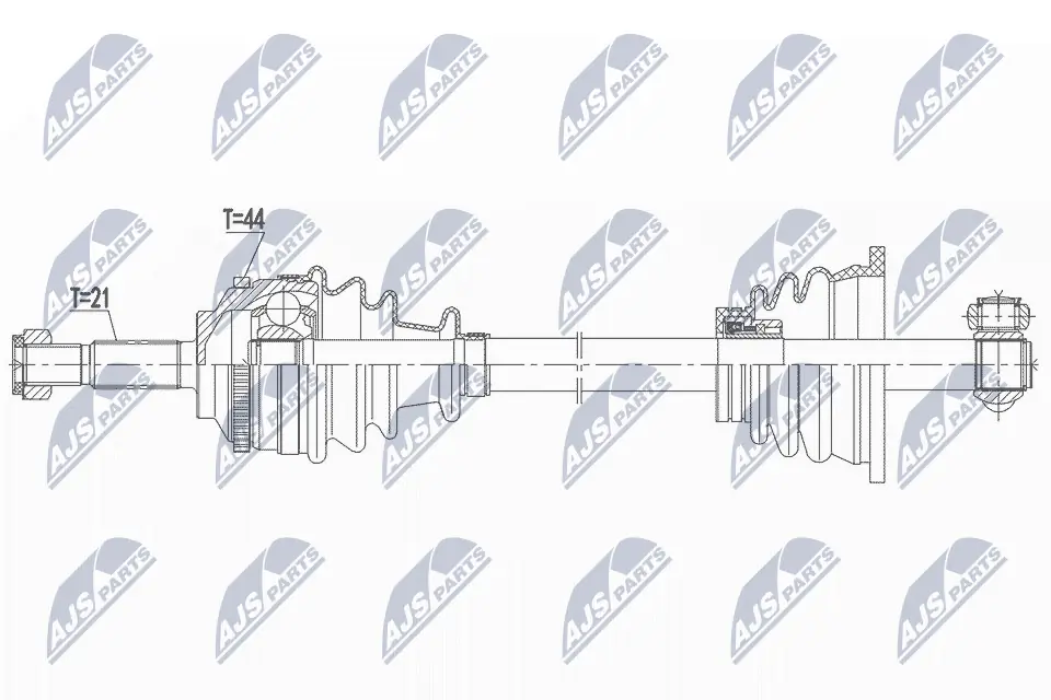 Półoś napędowa przednia lewa Renault Clio SYMBOL sedana (LU) (2008 - 2026) cena, od 70,91 USD