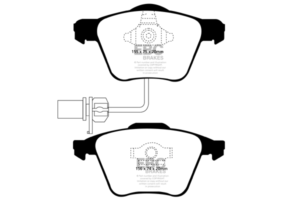 DP41495R EBC Brakes