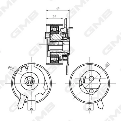 Rolka napinacza Chery M11