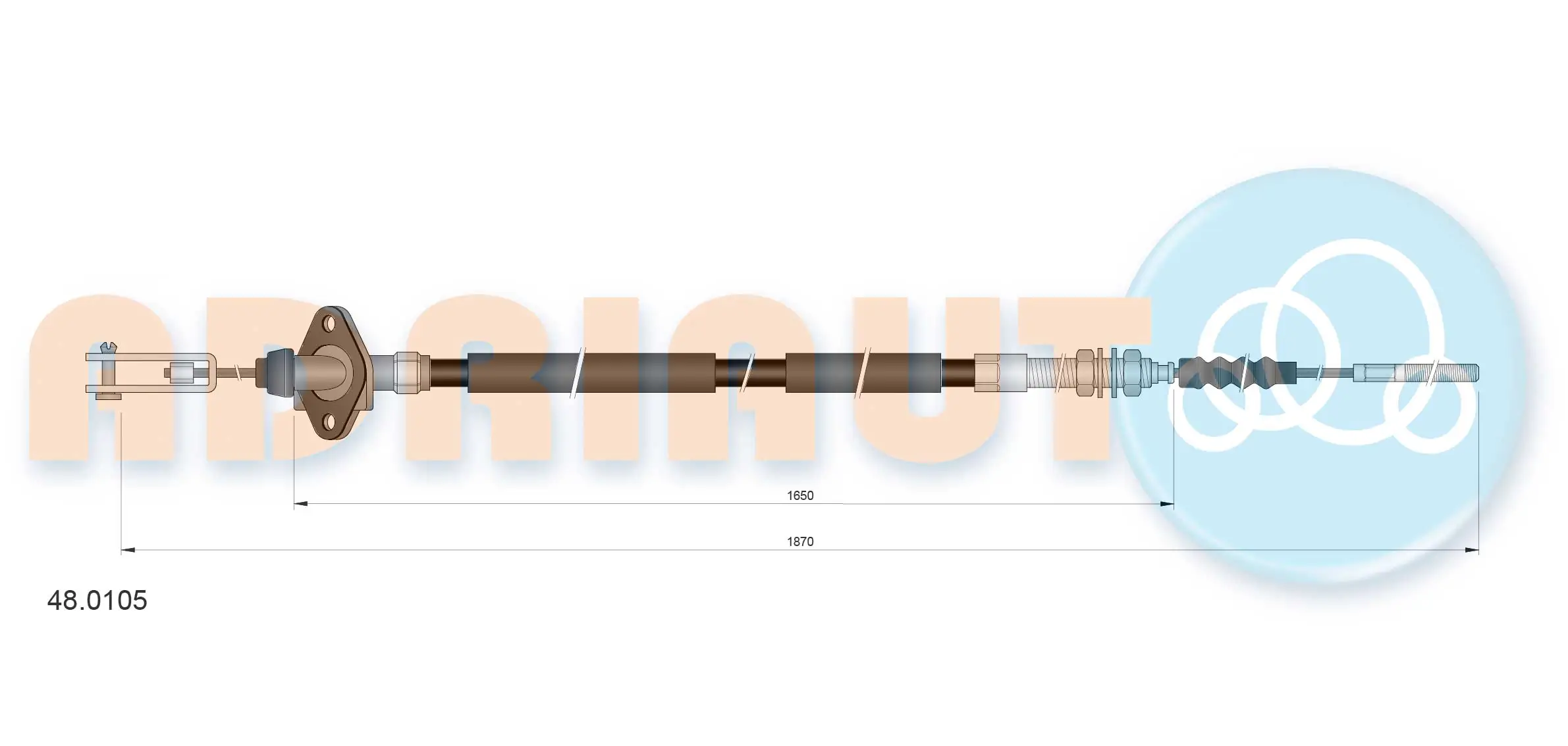 Linka sprzęgła Suzuki Vitara ETJA