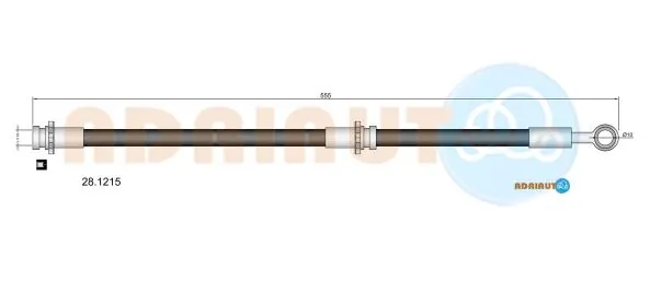 Przewód hamulcowy przedni Nissan Sunny 1 B11