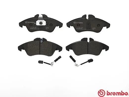 P50080 Brembo Klocki hamulcowe przednie tarczowe