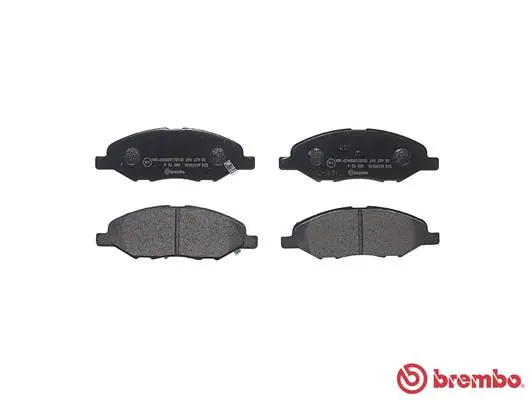 P56088 Brembo Klocki hamulcowe przednie tarczowe