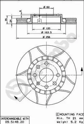 09514876 Brembo