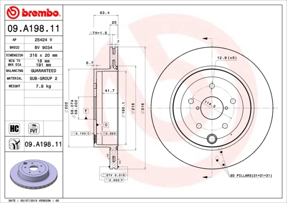 09A19811 Brembo