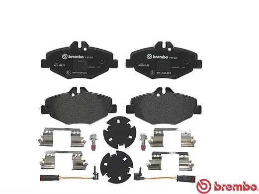 P50049 Brembo Klocki hamulcowe przednie tarczowe