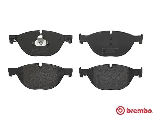 P06076 Brembo Klocki hamulcowe przednie tarczowe