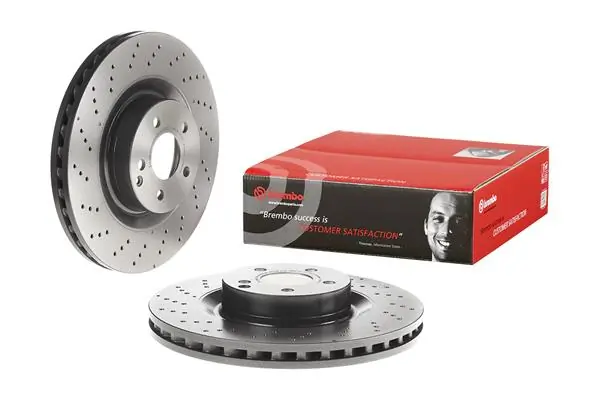 09A81711 Brembo Tarcza hamulcowa przednia