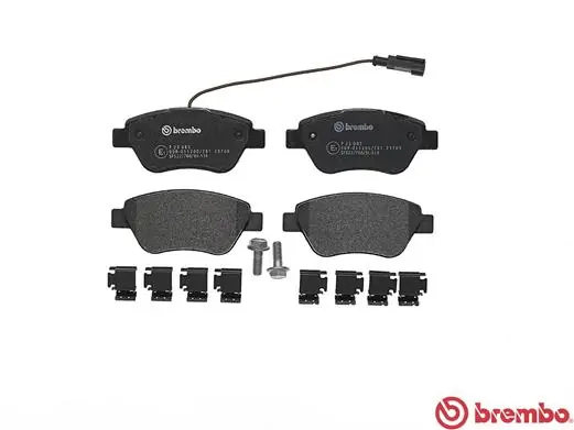P23085 Brembo Klocki hamulcowe przednie tarczowe