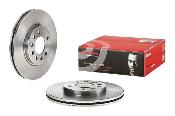 09580710 Brembo Tarcza hamulcowa przednia