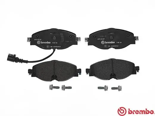 P85126 Brembo Klocki hamulcowe przednie tarczowe