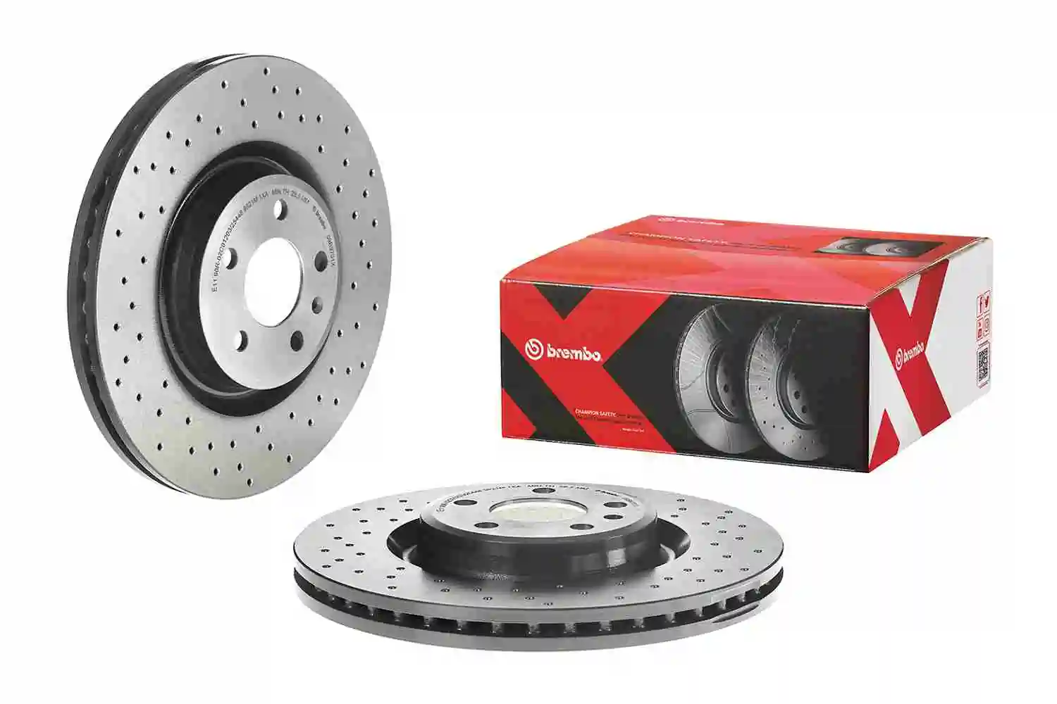 09B9701X Brembo Tarcza hamulcowa przednia
