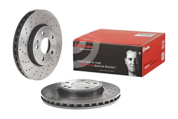09B43651 Brembo Tarcza hamulcowa przednia