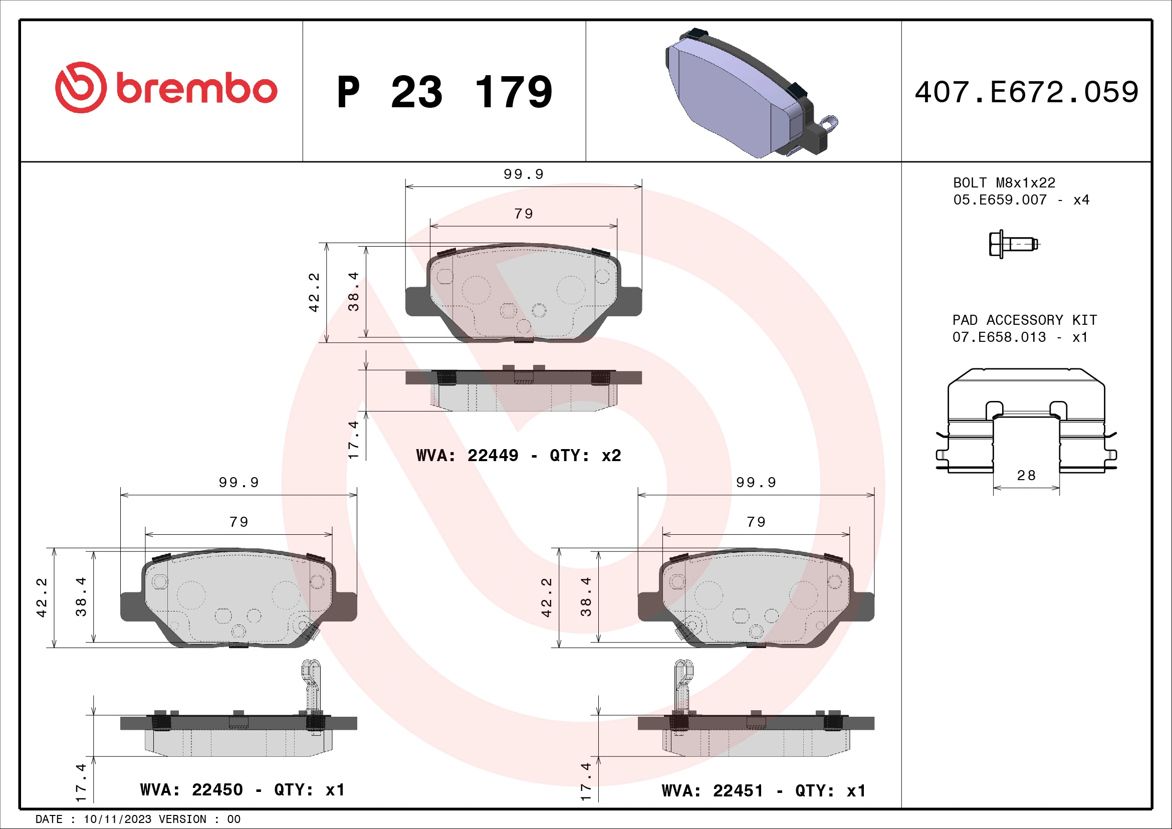 P23179 Brembo