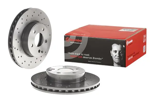 09A61351 Brembo Tarcza hamulcowa przednia