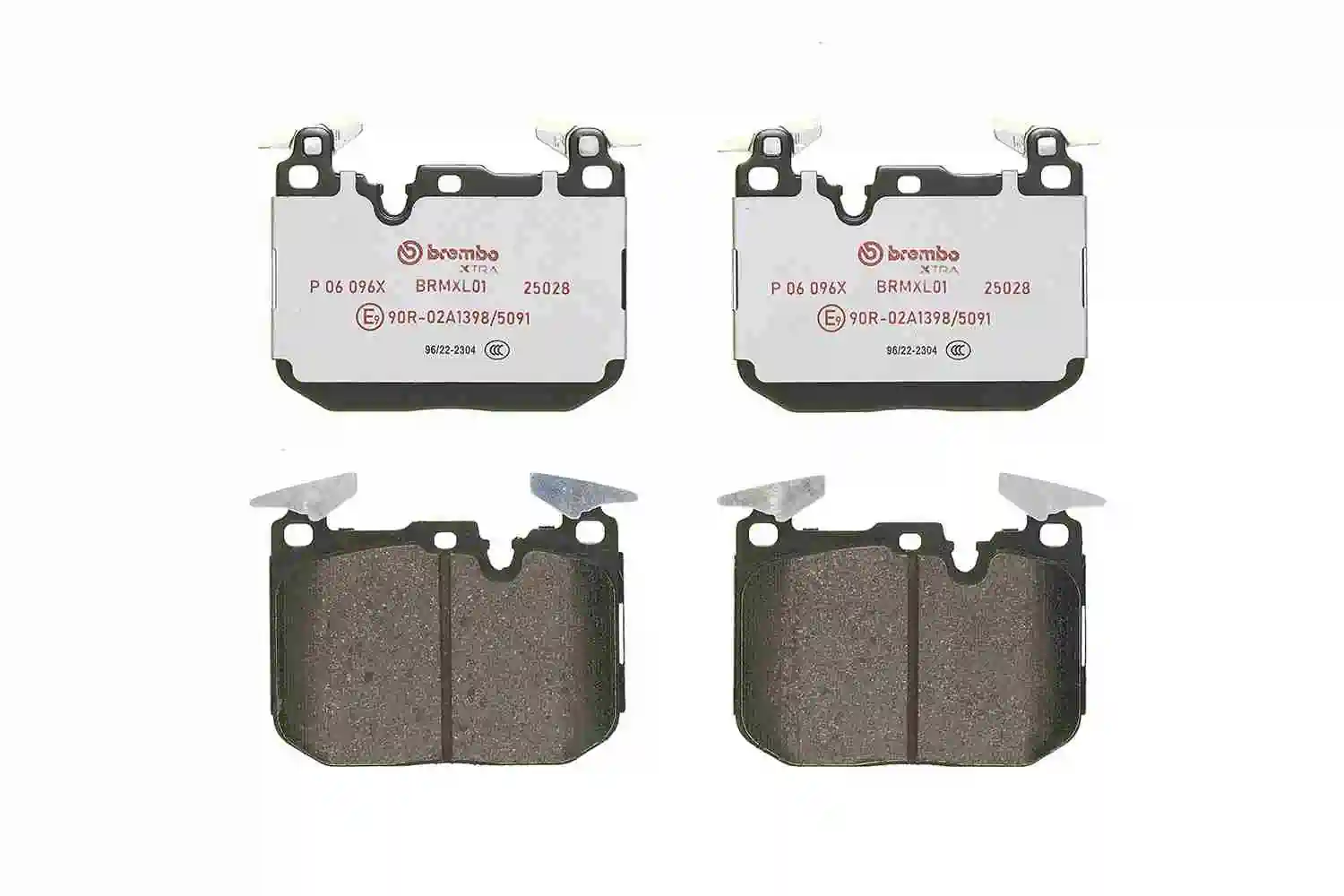 P06096X Brembo Klocki hamulcowe przednie tarczowe