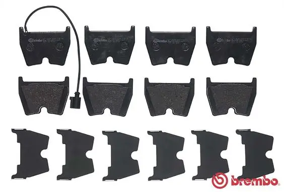 P85152 Brembo Klocki hamulcowe przednie tarczowe