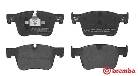 P61127 Brembo Klocki hamulcowe przednie tarczowe