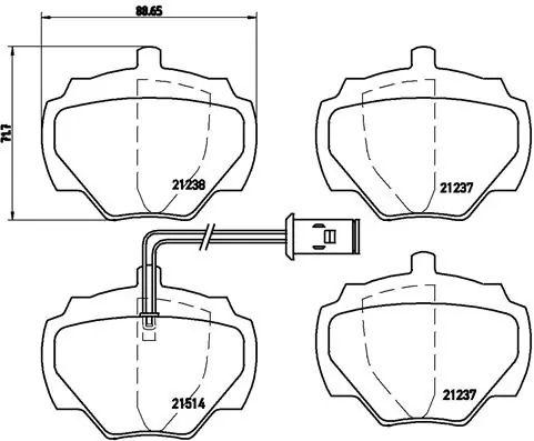 P44003 Brembo