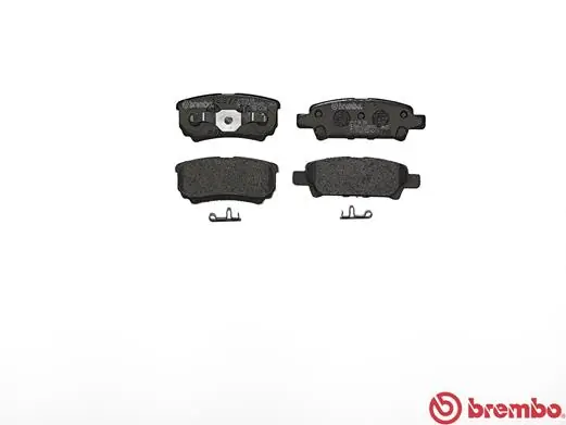 P54034 Brembo Okładziny (klocki) do hamulców tarczowych tylne