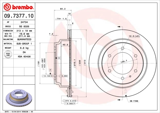 09737710 Brembo