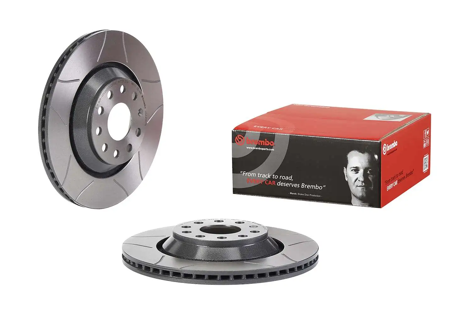 09A20075 Brembo Tarcza hamulcowa tylna