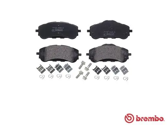 P61120 Brembo Klocki hamulcowe przednie tarczowe