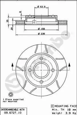 09672777 Brembo