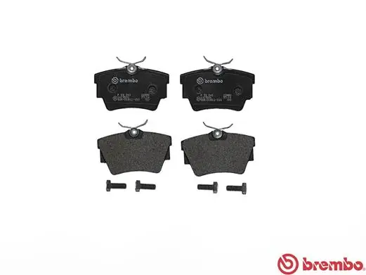 P59041 Brembo Okładziny (klocki) do hamulców tarczowych tylne