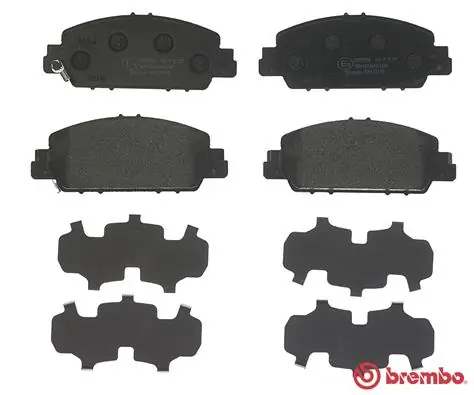 P28077 Brembo Klocki hamulcowe przednie tarczowe