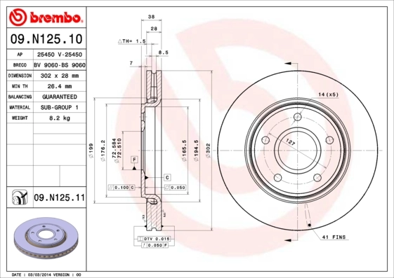 09N12511 Brembo