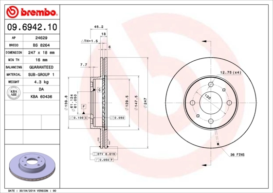09694210 Brembo