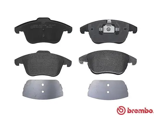 P44020 Brembo Klocki hamulcowe przednie tarczowe
