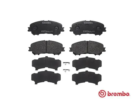 P56100 Brembo Klocki hamulcowe przednie tarczowe